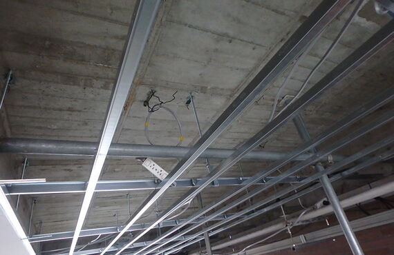 野々村建設工業株式会社はLGSを使用した工事を行っております